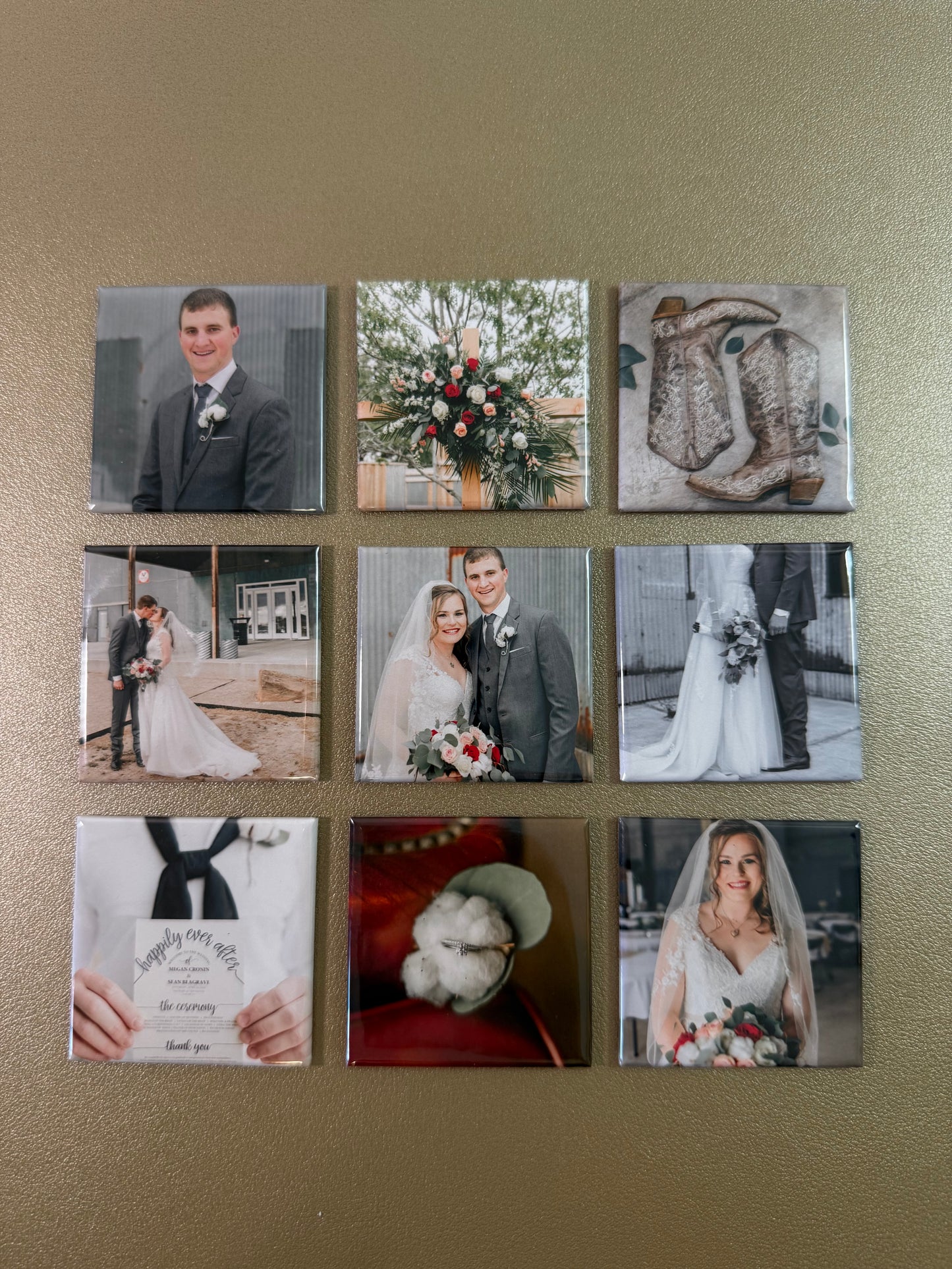 Custom 2X2 Photo Magnets